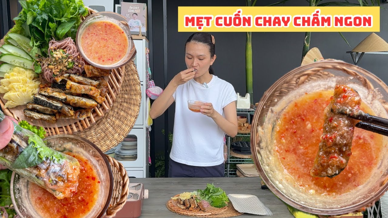 Cách Làm Chả Nấm Vỏ Giòn Cuốn Bánh Tráng và Nước Chấm Ngon